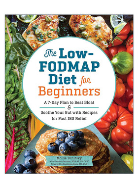 英文原版 The Low-FODMAP Diet for Beginners 低发漫饮食入门 英文版 进口英语原版书籍