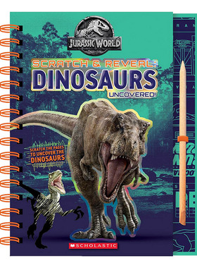 Jurassic World: Dinosaurs Uncovered! 侏罗纪世界：恐龙揭秘 益智活动书
