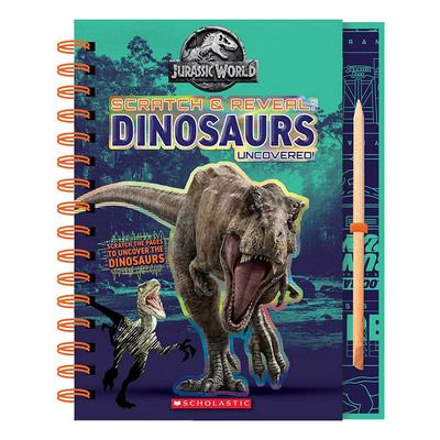 Jurassic World: Dinosaurs Uncovered! 侏罗纪世界：恐龙揭秘 益智活动书