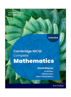 英文原版 New Cambridge IGCSE Complete Mathematics Extended Student Book 牛津剑桥IGCSE考试教材 进阶数学学生用书 第六版