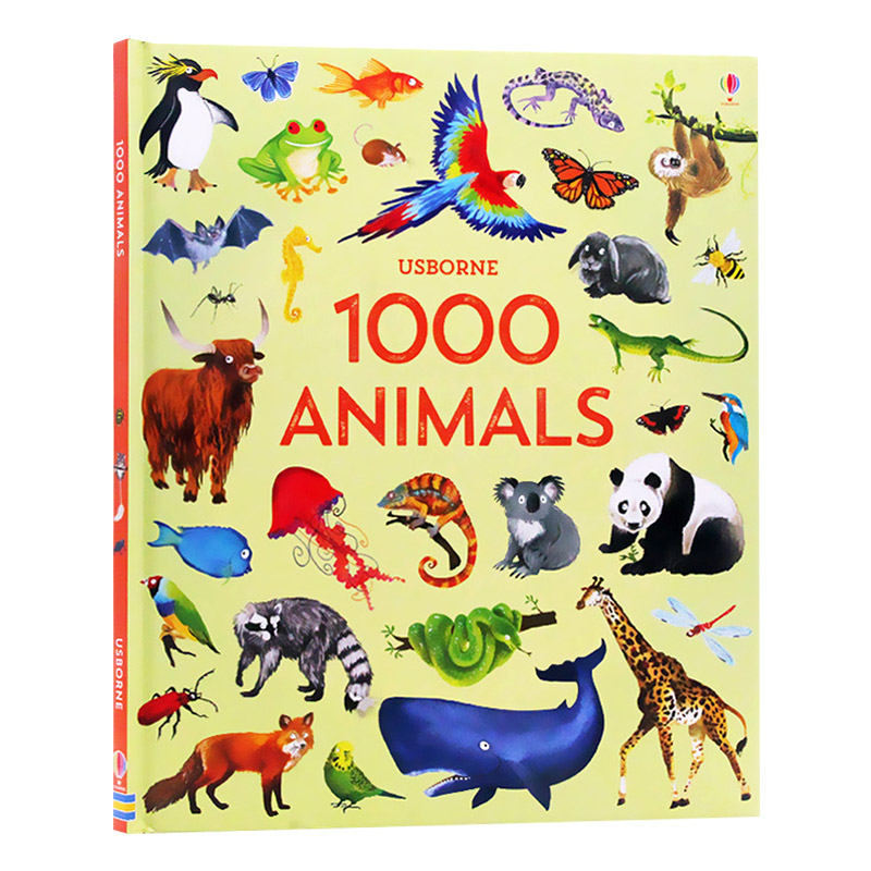 一千个动物单词精装英文原版