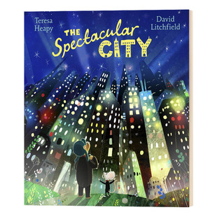 壮观 英文原版 Litchfield 进口低幼儿童英语启蒙读物 City David Spectacular The 城市景观 儿童绘本