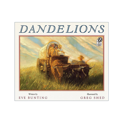 Dandelions 蒲公英 大开绘本 凯迪克奖作者伊芙·邦婷