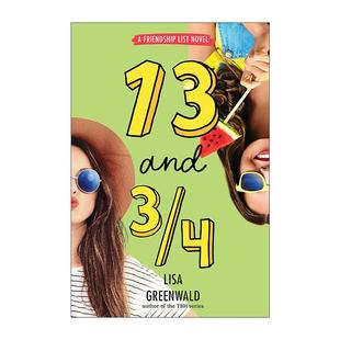 英文原版 Friendship List #4 13 and 3/4 友谊清单卷四 13又3/4 岁 青春期成长故事 英文版 进口英语原版书籍
