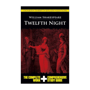 英文版 书籍 Thrift 第十二夜 完整文本与学习指南 Edition Night Study 进口英语原版 英文原版 莎士比亚 Twelfth