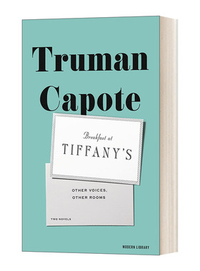 蒂凡尼早餐 精装 Breakfast at Tiffany's and Other Voices Other Rooms Truman Capote杜鲁门卡波特 英文原版小说 进口英语书籍