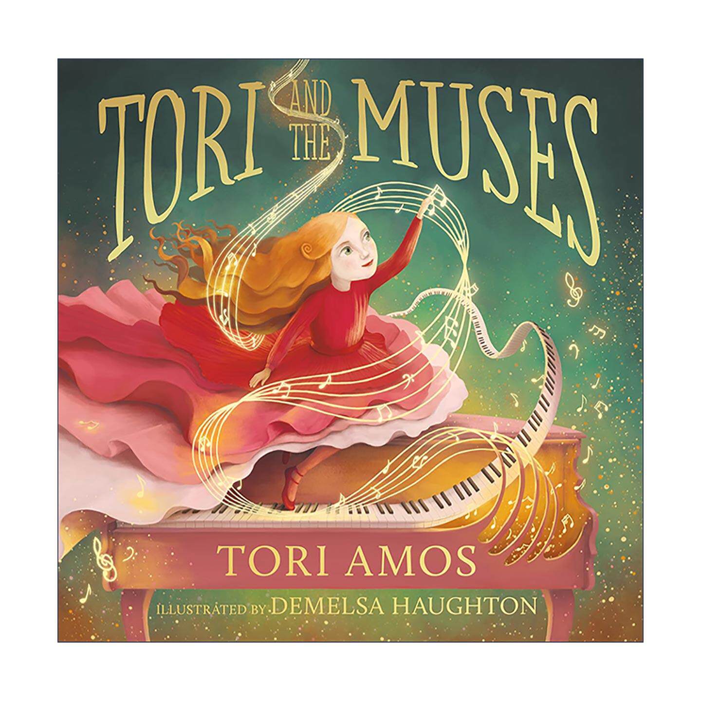 英文原版 Tori and the Muses 多莉与缪斯 儿童精装音乐绘本 八次格莱美奖提名者多莉·艾莫丝 英文版 进口英语原版书籍