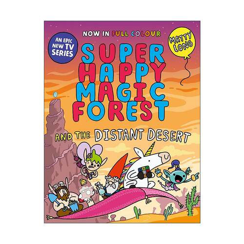 英文原版 Super Happy Magic Forest And The Distant Desert 超级快乐魔法森林7 遥远的沙漠 章节桥梁书 英文版 进口英语原版书籍