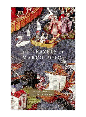 英文原版 The Travels of Marco Polo Everyman's Library Classics 马可波罗行纪 马可波罗游记 人人图书馆精装收藏版 英文版