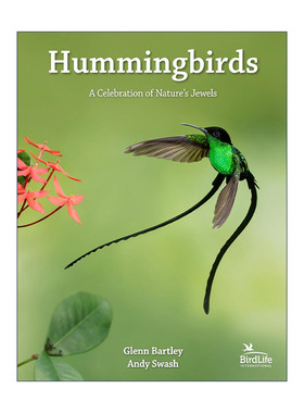 英文原版 Hummingbirds (WILDGuides  27) 蜂鸟 大自然瑰宝的庆典 彩色插图鸟类指南 Glenn Bartley 精装 英文版 进口英语原版书籍