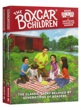 The Boxcar Children 棚车少年套装1 西班牙语英语2本套装 Spanish/English set #1 英文原版儿童小说 进口英语书籍