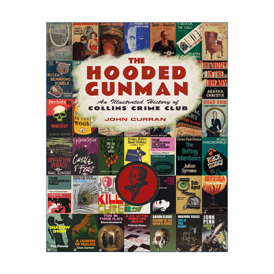 英文原版 The Hooded Gunman 蒙面枪手 科林斯经典犯罪小说插图简史 精装 英文版 进口英语原版书籍