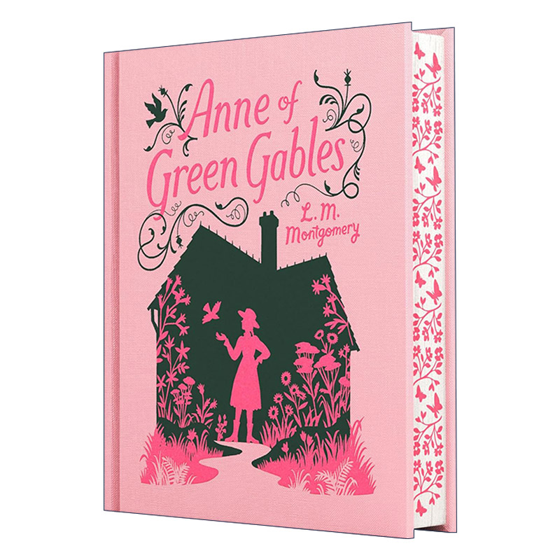 英文原版 Anne of Green Gables 绿山墙的安妮 儿童经典布面精装 英文版 进口英语原版书籍
