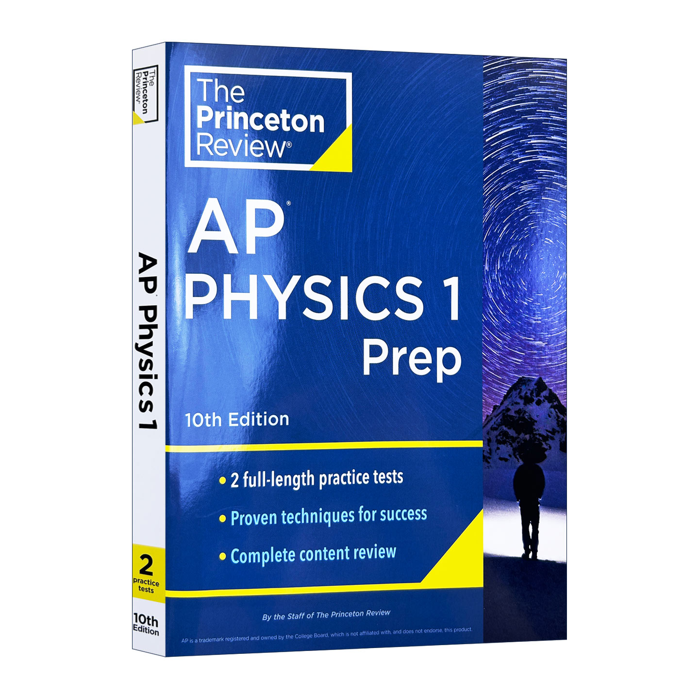 英文原版 Princeton Review AP Physics 1 Prep 10th Edition 普林斯顿评论AP物理1 第10版 2024 英文版 进口英语原版书籍