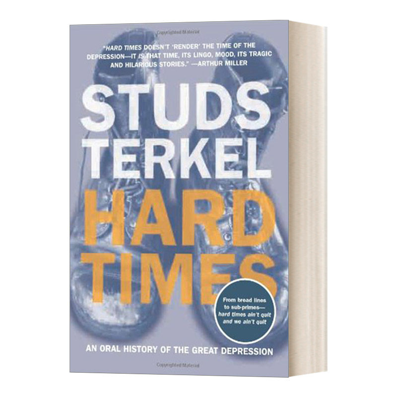 英文原版 Hard Times 艰难时代 亲历美国大萧条 英文版 进口英语原版书籍