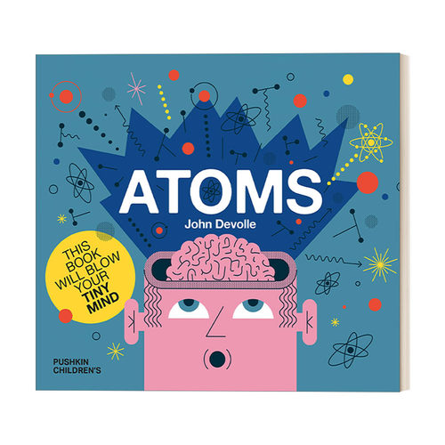 英文原版 Atoms 原子 知识科普绘本 John Devolle 精装 英文版 进口英语原版书籍