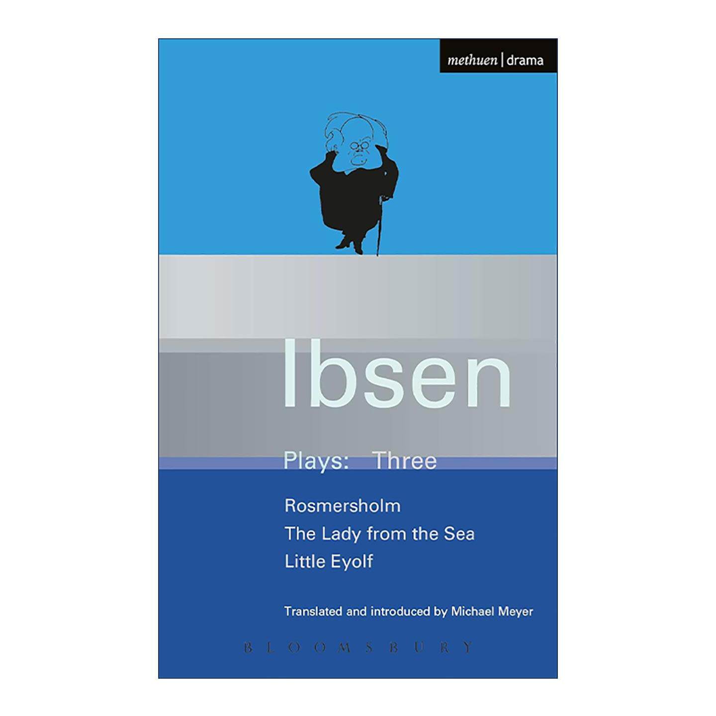 英文原版 Ibsen Plays 3 亨利克·易卜生戏剧集3 罗斯莫庄 小爱约矣 海上夫人 英文版 进口英语原版书籍