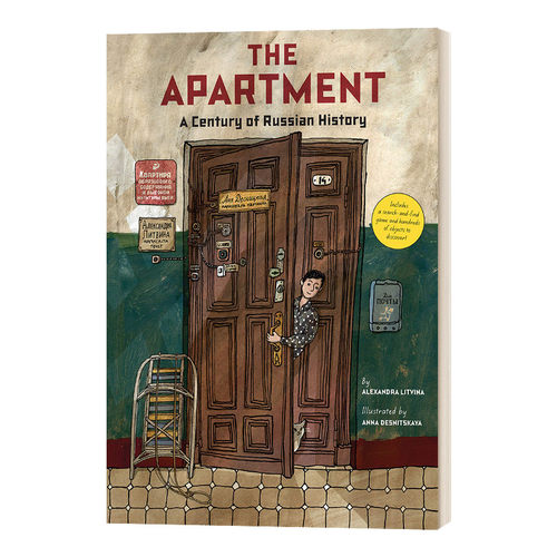 Apartment A Century Of Russian History 公寓 一个世纪的俄罗斯历史 家族往事 漫画 精装 英文原版儿童绘本 进口英语书籍