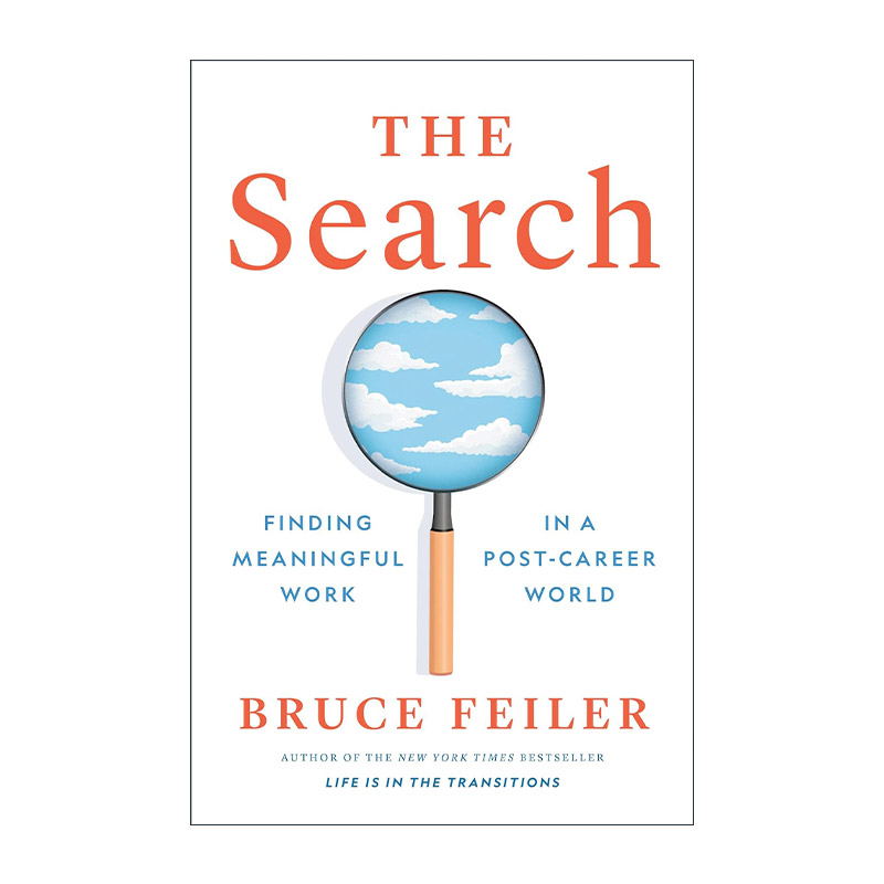 英文原版 The Search 寻找 在后职业时代找到有意义的工作 求职就业指南 爸爸军团作者Bruce Feiler 精装 英文版 进口英语原版书籍