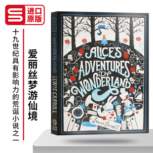Adventures 儿童文学小说 毛边书 进口英语童话故事书籍 经典 Alice’s 英文原版 爱丽丝梦游仙境 Wonderland
