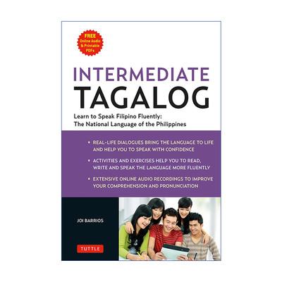 原版 Intermediate Tagalog 中级菲律宾语教程 含配套音频 进口原版书籍