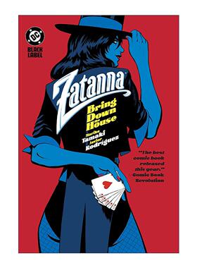 英文原版 Zatanna Bring Down the House 扎坦娜·扎塔拉 满堂喝彩 DC漫画 精装 Mariko Tamaki 英文版 进口英语原版书籍