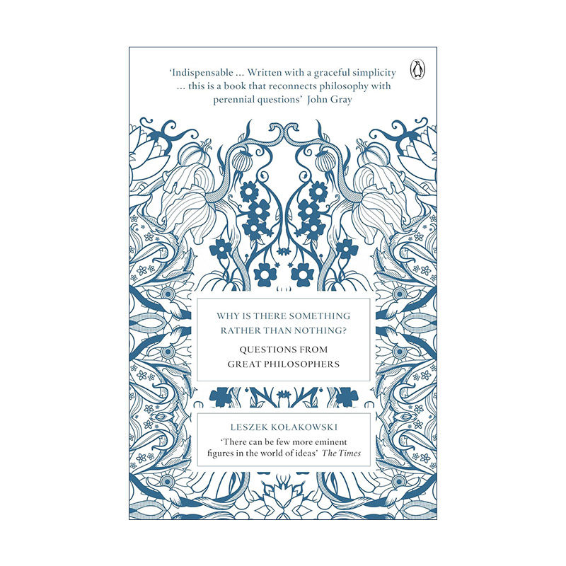 英文原版 Why is There Something Rather Than Nothing 为什么有事物存在而不是全然虚无 来自大哲学家的二十三个问题 莱谢克