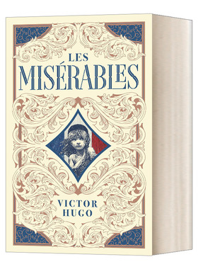 悲惨世界 烫金版 皮革精装版 Les Miserables 英文原版文学读物 进口英语书籍