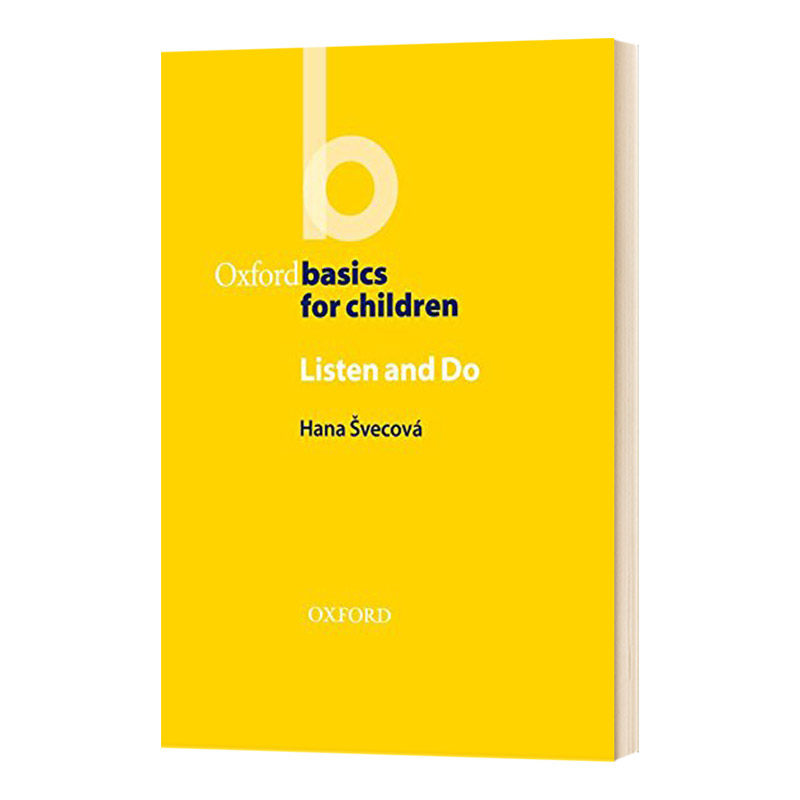 牛津少儿英语课堂活动教案 听和做 备课指南 Oxford Basics for Children Listen and Do 英文原版教师参考书 进口英语书籍