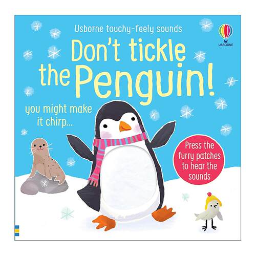英文原版 Don't Tickle the Penguin 别给企鹅挠痒痒 儿童趣味互动发声纸板书 英文版 进口英语原版书籍