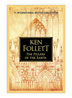 中世纪三部曲1 圣殿春秋 精装 The Pillars of the Earth Kingsbridge Ken Follett 英文原版历史小说
