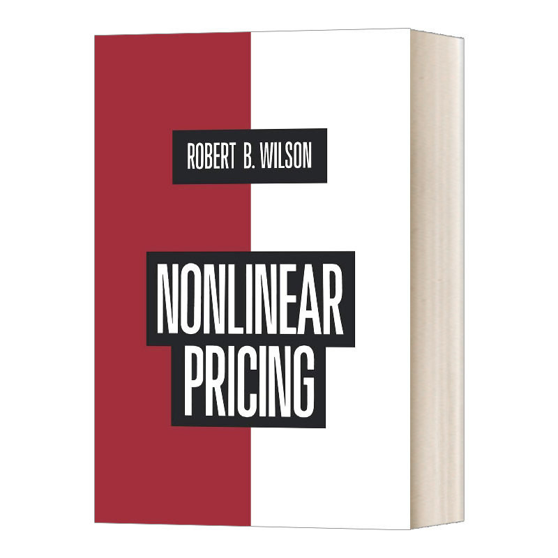 非线性定价 Nonlinear Pricing  2020诺贝尔经济学奖 英文原版经济类读物 进口英语书籍