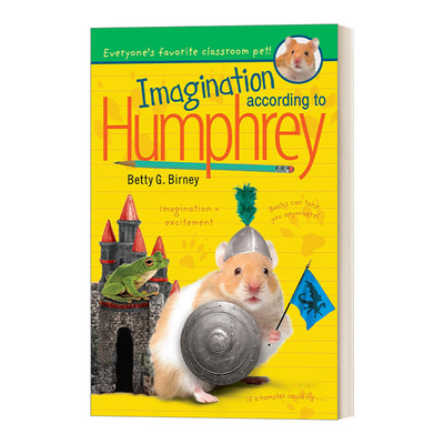 英文原版 Imagination According to Humphrey 汉弗瑞的想象 儿童校园动物小说 Betty G. Birney 英文版 进口英语原版书籍