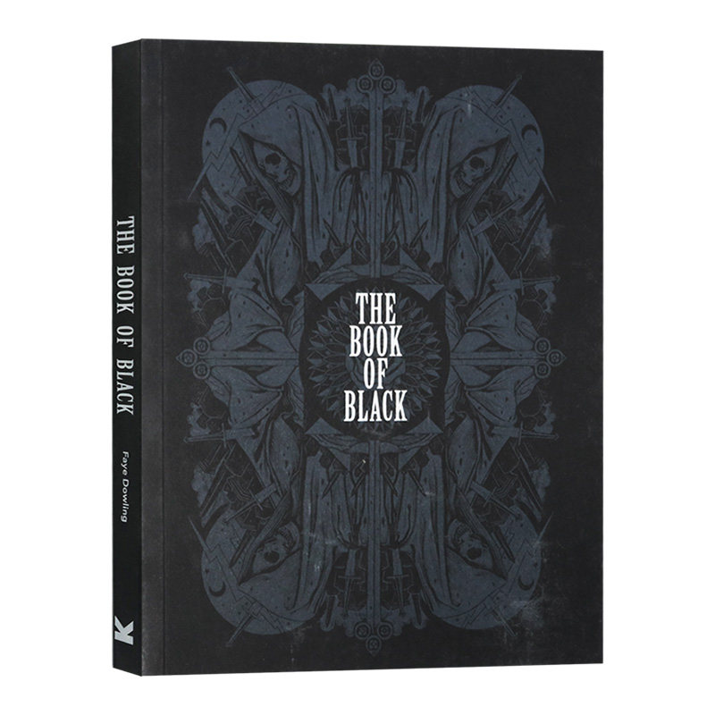 黑之书 灵感 哥特风 英文原版艺术书 the book of black 神秘视觉艺术