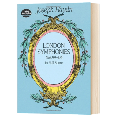 满分伦敦交响曲第99-104号全谱 London Symphonies Dover Publications 英文原版歌谱乐谱 海顿 进口艺术读物书籍
