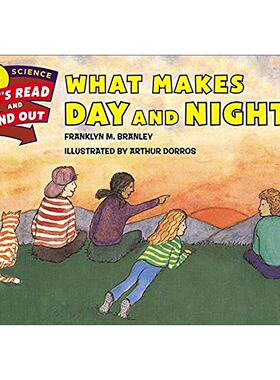 英文原版 Let's Read and Find Out 2 What Makes Day and Night 自然科学启蒙阅读与发现2级 白天与黑夜 英文版 进口英语原版书籍