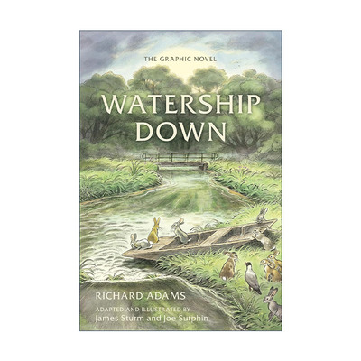 英文原版 Watership Down The Graphic Novel 兔子共和国 精装彩色漫画版 英文版 进口英语原版书籍
