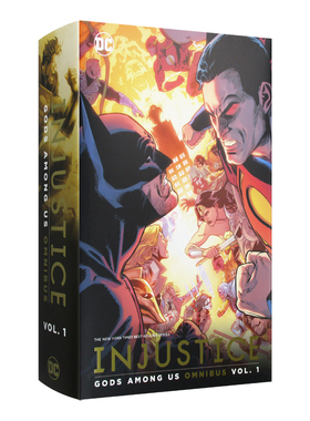 不义联盟 我们中间的众神汇编 第一卷 精装 Injustice Gods Among Us Omnibus Vol. 1 英文原版漫画读物 进口英语书籍