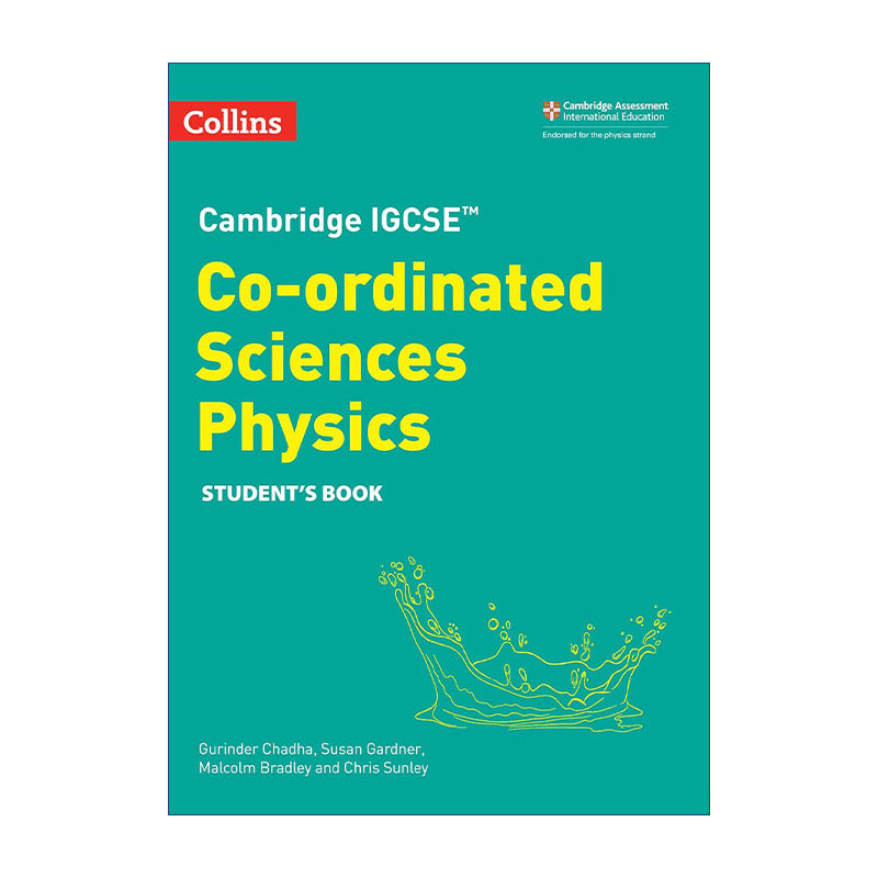 英文原版 Collins Cambridge IGCSE Co-ordinated Sciences Physics Student's Book 柯林斯剑桥国际初中协调科学物理学生用书