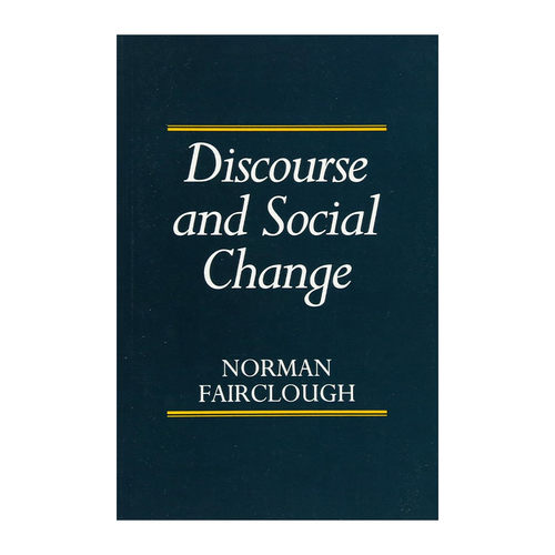 英文原版 Discourse and Social Change 话语与社会变迁 英文版 进口英语原版书籍