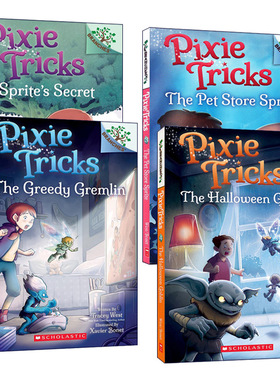 Pixie Tricks Scholastic Branches 精灵游戏1-4册套装 学乐大树系列 英文原版儿童章节读物 进口英语书籍