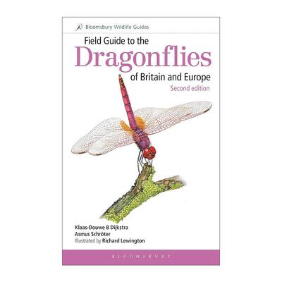 英文原版 Field Guide to the Dragonflies of Britain and Europe 英国及欧洲蜻蜓类野外指南 英文版 进口英语原版书籍