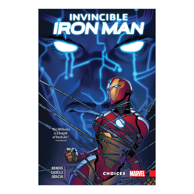 英文原版 Invincible Iron Man Ironheart Vol.2 Choices 无敌钢铁侠 钢铁之心 卷二 漫威漫画 Brian Michael Bendis 英文版 书籍/杂志/报纸 漫画类原版书 原图主图