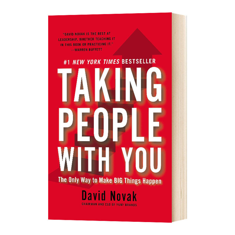 与人同行 taking people with you 英文原版企业管理学习阅读书籍