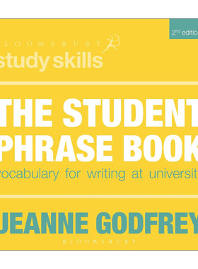 英文原版 The Student Phrase Book 大学生学术词汇宝典 超两千个大学写作必备的基本表达 英文版 进口英语原版书籍