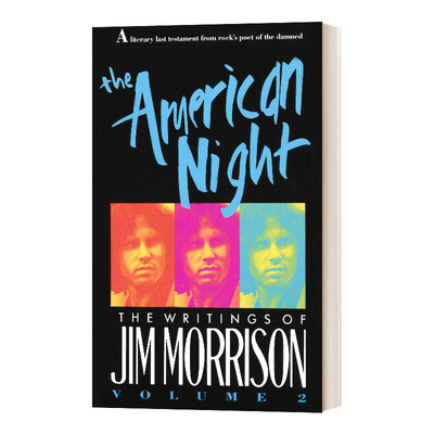 英文原版 The American Night the Writings of Jim Morrison 美国之夜 吉姆莫里森的著作 英文版 进口英语原版书籍