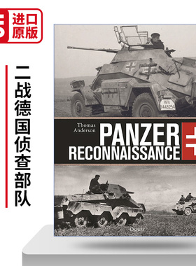 英文原版 Panzer Reconnaissance 二战德国侦查部队 精装 英文版 进口英语原版书籍
