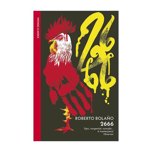 英文原版 2666 罗贝托·波拉尼奥 Vintage红脊经典 英文版 进口英语原版书籍