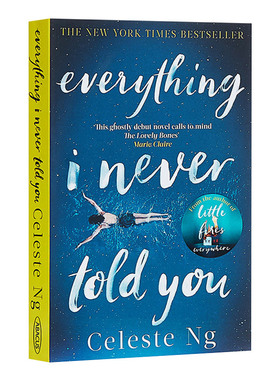 Everything I Never Told You 无声告白 伍绮诗原版 英文原版小说 进口英语书籍