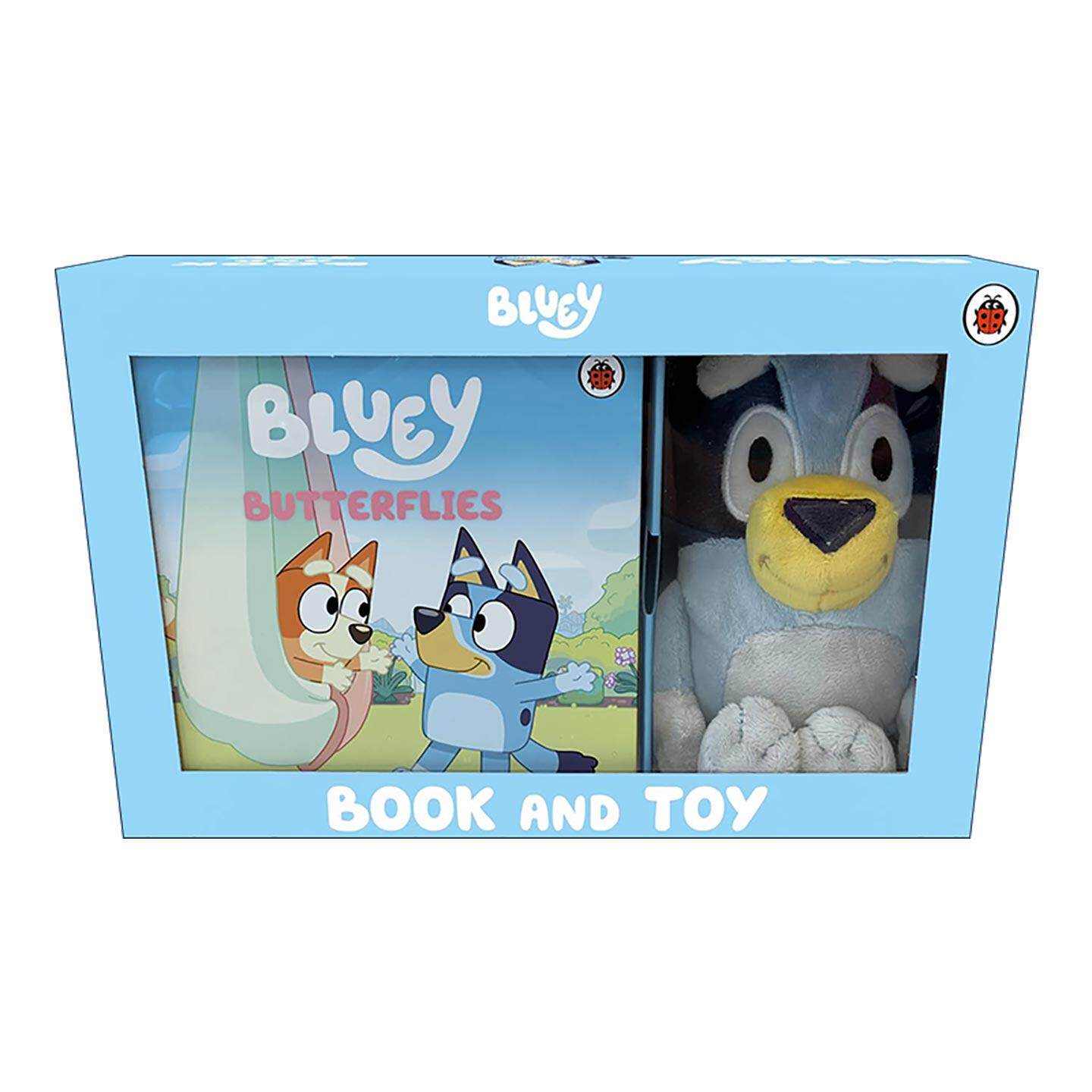 英文原版 Bluey: Book and Toy 小蓝狗布鲁伊 精装绘本+玩偶礼盒装 英文版 进口英语原版书籍